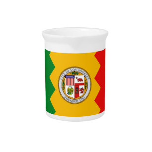 Los Angeles Flag Pitcher