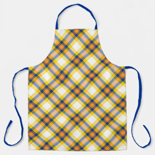 Los Angeles Football Plaid Apron