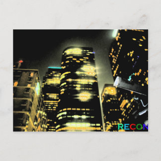 Los Angeles Glow Postcard