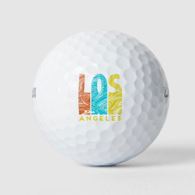 Los Angeles Golf Balls (Front)
