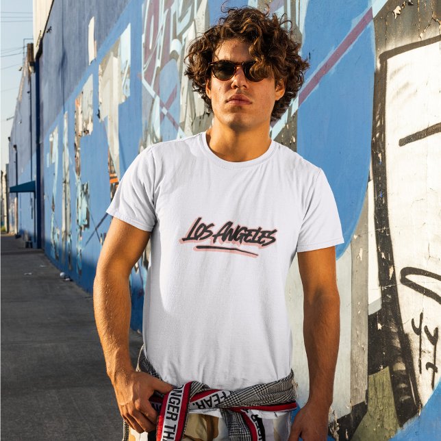 Los Angeles Graffiti Style T-Shirt (Creator Uploaded)