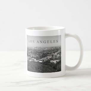 Los Angeles in Black and White Coffee Mug