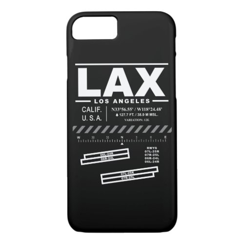 Los Angeles International Airport LAX iPhone Case