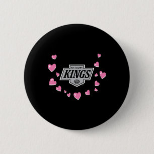 Los Angeles Kings Valentine Love Nhl Officially Li Button