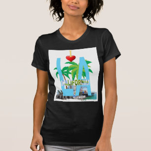los angeles  l a california city usa america T-Shirt
