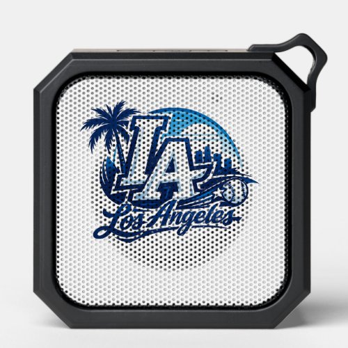 Los Angeles LA Blue & White Urban Logo Bluetooth Speaker