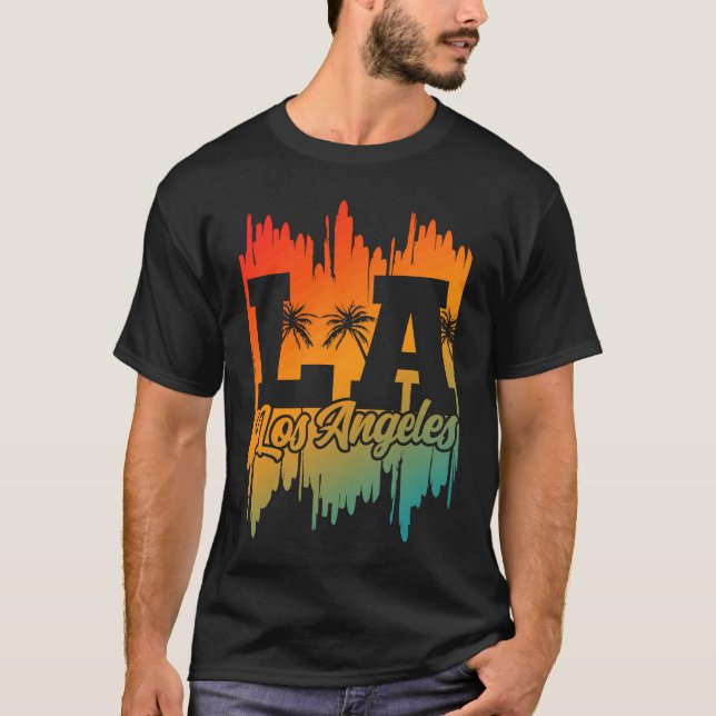 Los Angeles LA California   12 T-Shirt (Front)