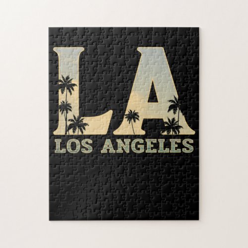 Los Angeles LA California Gift Jigsaw Puzzle