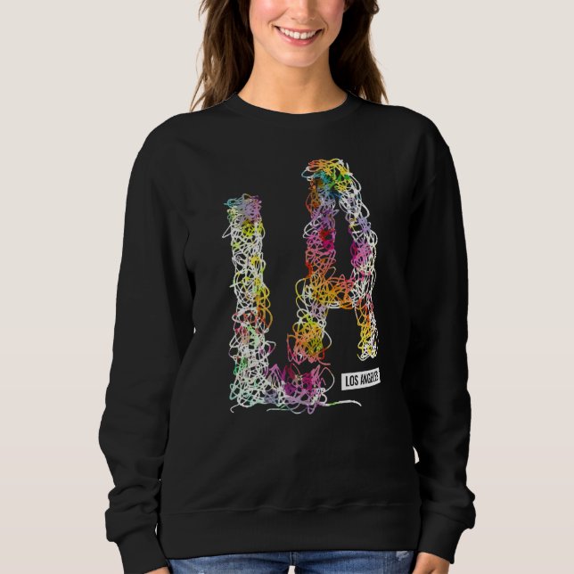 Los Angeles LA California Gift Premium Sweatshirt (Front)