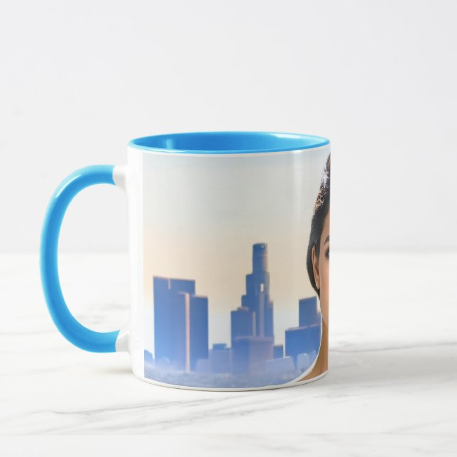 LOS ANGELES - LA - LOVE FROM USA MUG (Left)