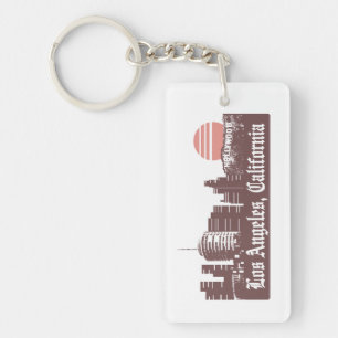 Los Angeles Linesky Keychain