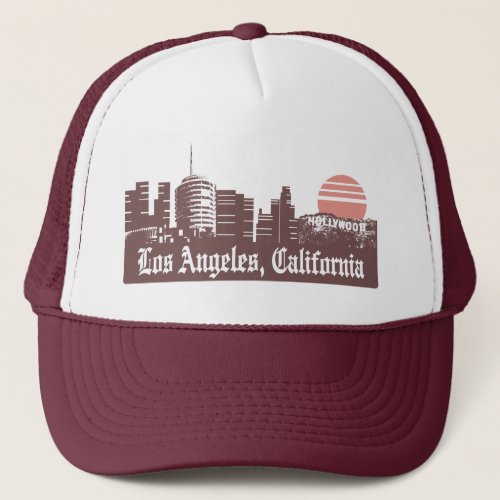 Los Angeles Linesky Trucker Hat