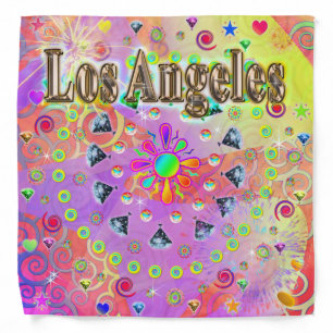 Los Angeles Lucky Golden Bandana
