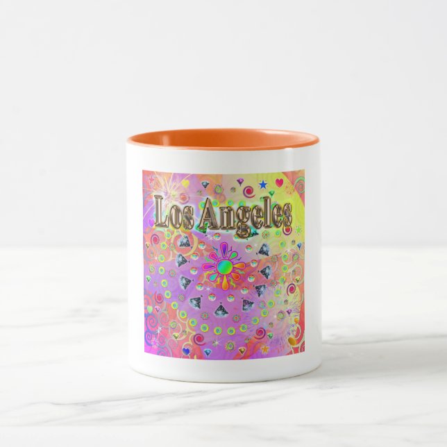 Los Angeles Lucky Golden Mug (Center)