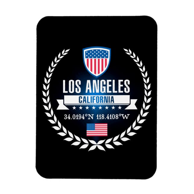 Los Angeles Magnet (Vertical)