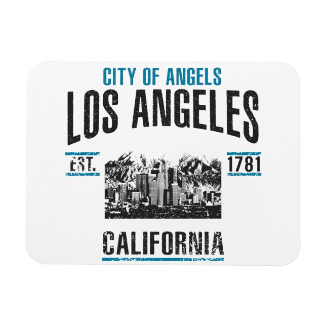 Los Angeles Magnet (Horizontal)