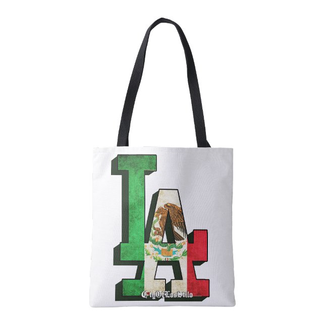 Los Angeles Mexican Flag Tote bag  (Los Angeles Mexican Flag Tote bag)