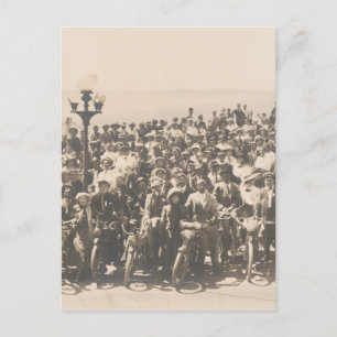 Los Angeles Motorcycle Club Postcard