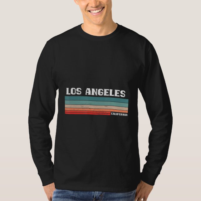 Los Angeles Native Funny State Flag Pride Californ T-Shirt (Front)