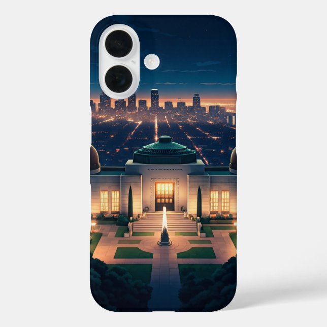 Los Angeles Night Case-Mate iPhone Case (Back)