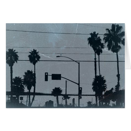 Los Angeles Palm Trees Cards (Front Horizontal)