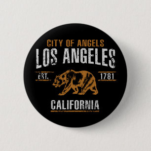 Los Angeles Pinback Button