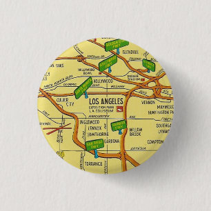 Los Angeles Pinback Button