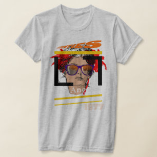 Los Angeles pop art californian woman  T-Shirt