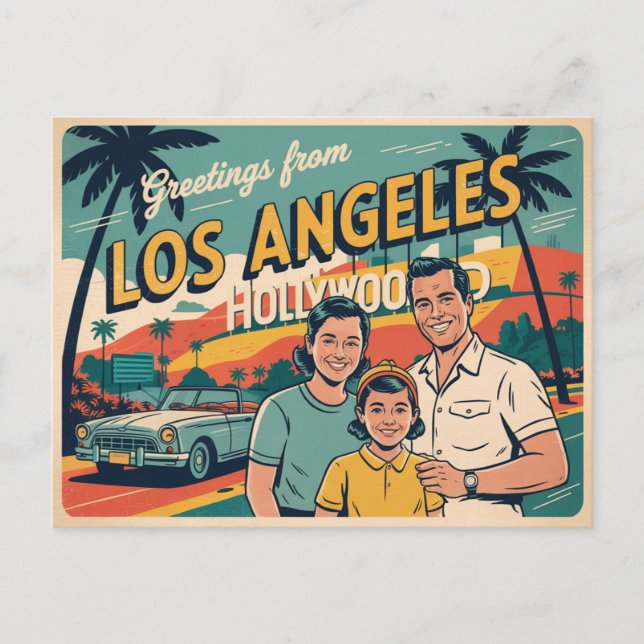 Los Angeles Postcard (Front)