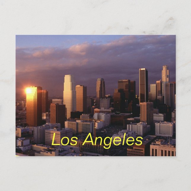 Los Angeles postcard (Front)
