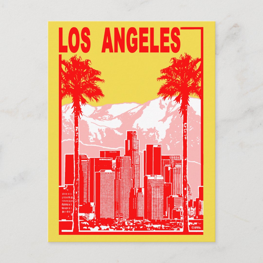 Los Angeles Postcard Zazzle