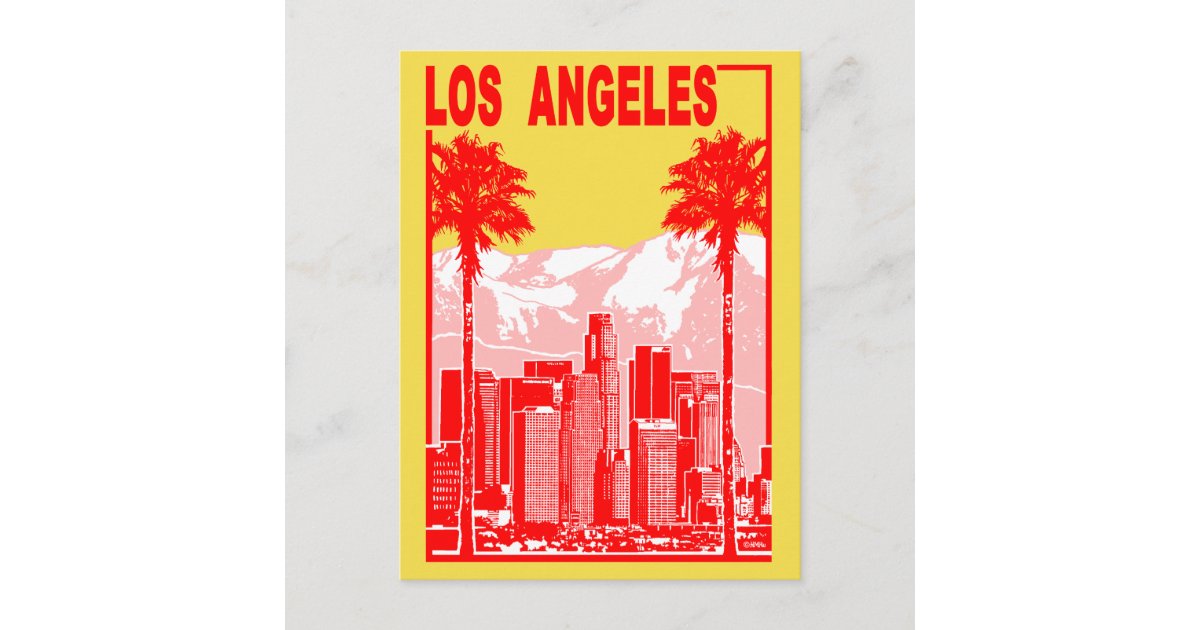 Los Angeles Postcard Zazzle