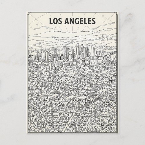 Los Angeles  Postcard