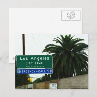 Los Angeles Postcard | Zazzle