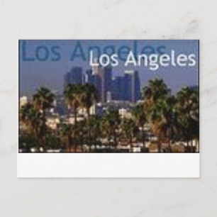 los angeles postcard