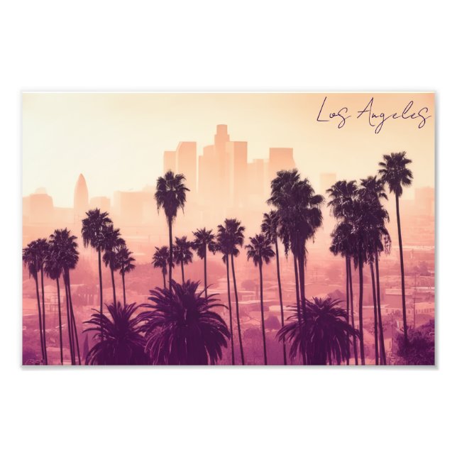 Los Angeles Postcard Photo Print (Front)
