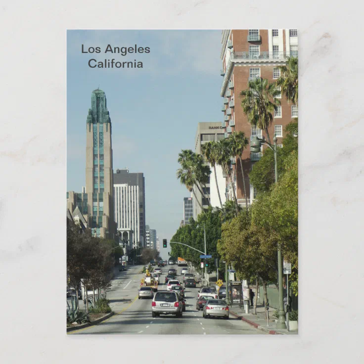 Los Angeles Postcard. Postcard Zazzle