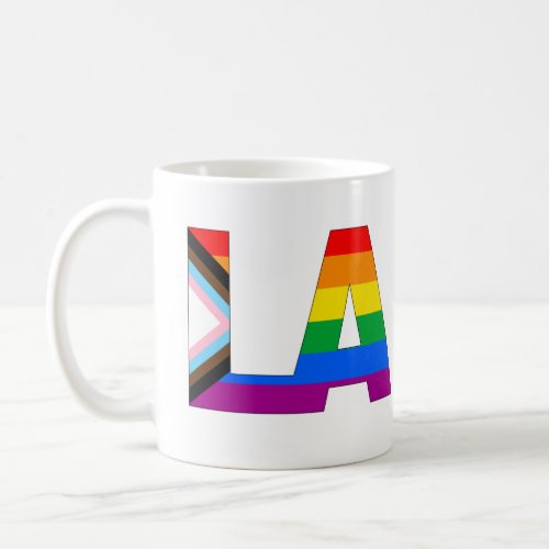 Los Angeles Pride LGBTQ Progress Pride Coffee Mug