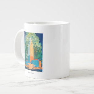 Los Angeles Promotional Poster Giant Coffee Mug