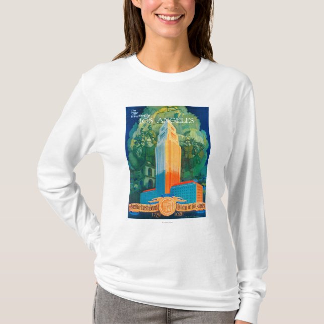 Los Angeles Promotional Poster T-Shirt (Front)