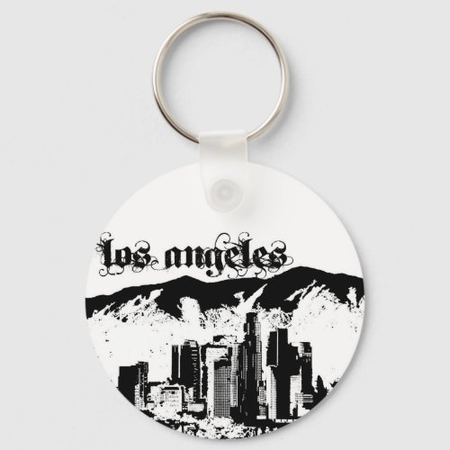 Los Angeles put on for your city Keychain