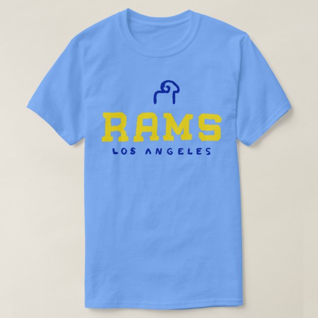 Los Angeles Raaaams T-Shirt (Design Front)