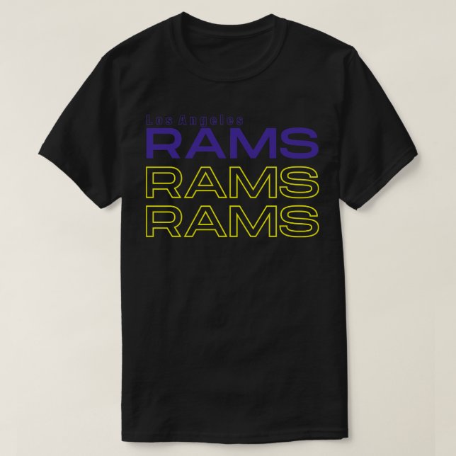 Los Angeles Rams 1 T-Shirt (Design Front)