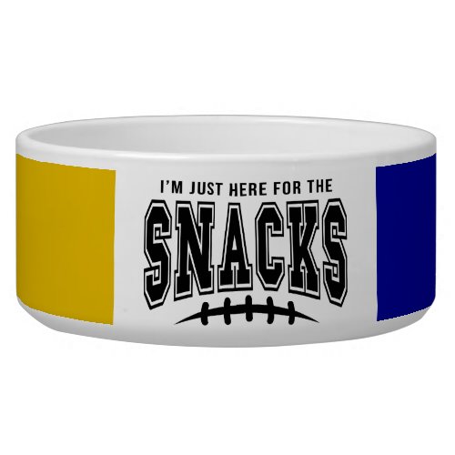 Los Angeles Rams Football Here For The Snacks Pet Bowl