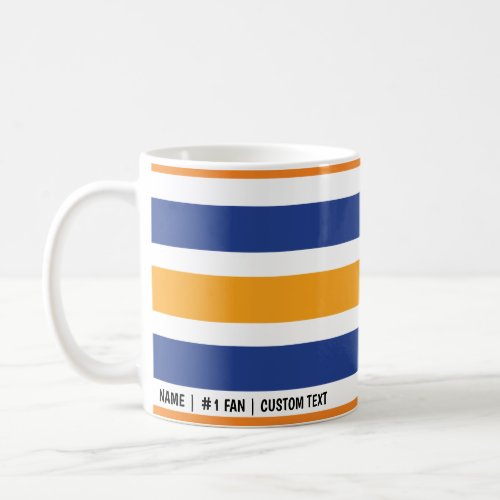 Los Angeles Rams Minimalist Color Bars Coffee Cup