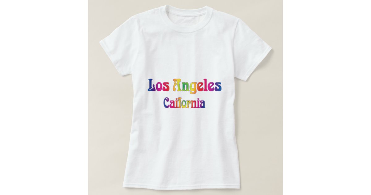 ‘47 Brand Los Angeles Rainbow Logo Tee