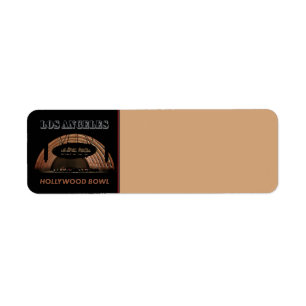 Los Angeles Return Address Label