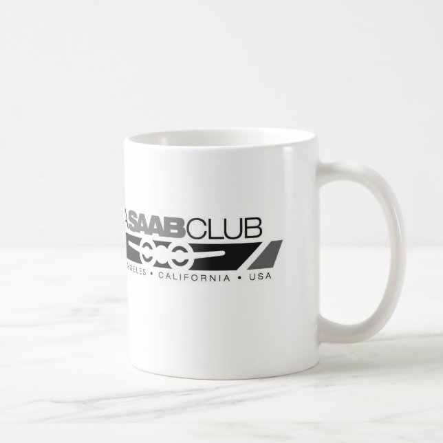 LOS ANGELES SAAB CLUB MUG (Right)