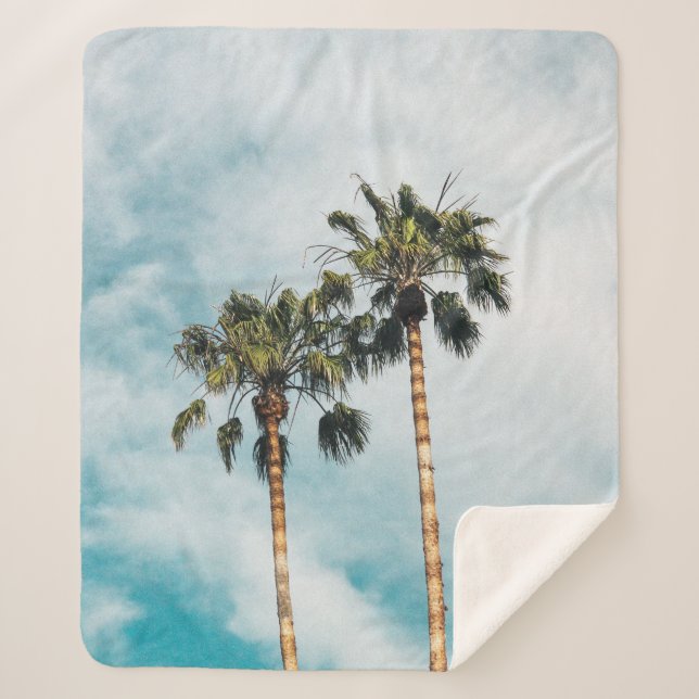 Los angeles sherpa blanket (Front)