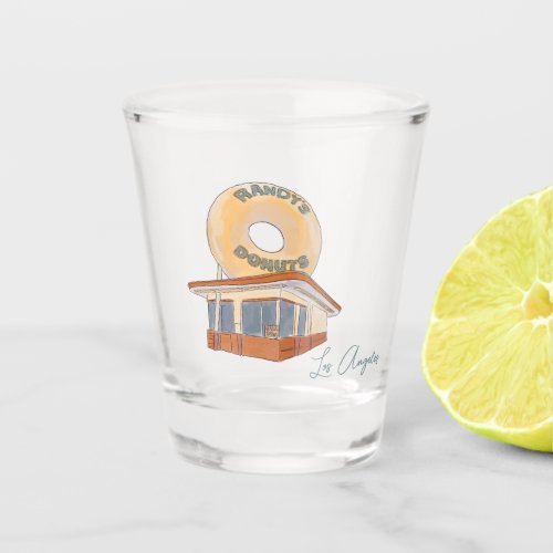 Los Angeles Shot Glass